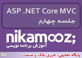 جلسه چهارم آموزش ASP .NET Core MVC برگزار شد