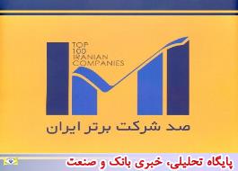 بانک دی در جمع 10 شرکت پیشرو ایران قرار گرفت