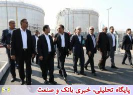 بازدید مدیرعامل بانک ملی ایران از شرکت سی دلف در بندرعباس