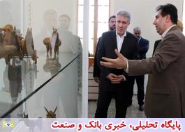 بازدید رئیس سازمان میراث‌فرهنگی از موزه ایران باستان