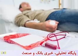 اهدای خون کارکنان بانک قرض الحسنه مهر ایران به زلزله زدگان کرمانشاه