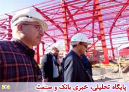 بازدید عضو هیات مدیره بانک صنعت و معدن از نیروگاه غرب مازندران