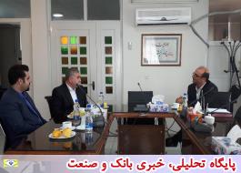 دیدار مدیر استانی بانک ایران زمین با رئیس نظام پزشکی استان همدان